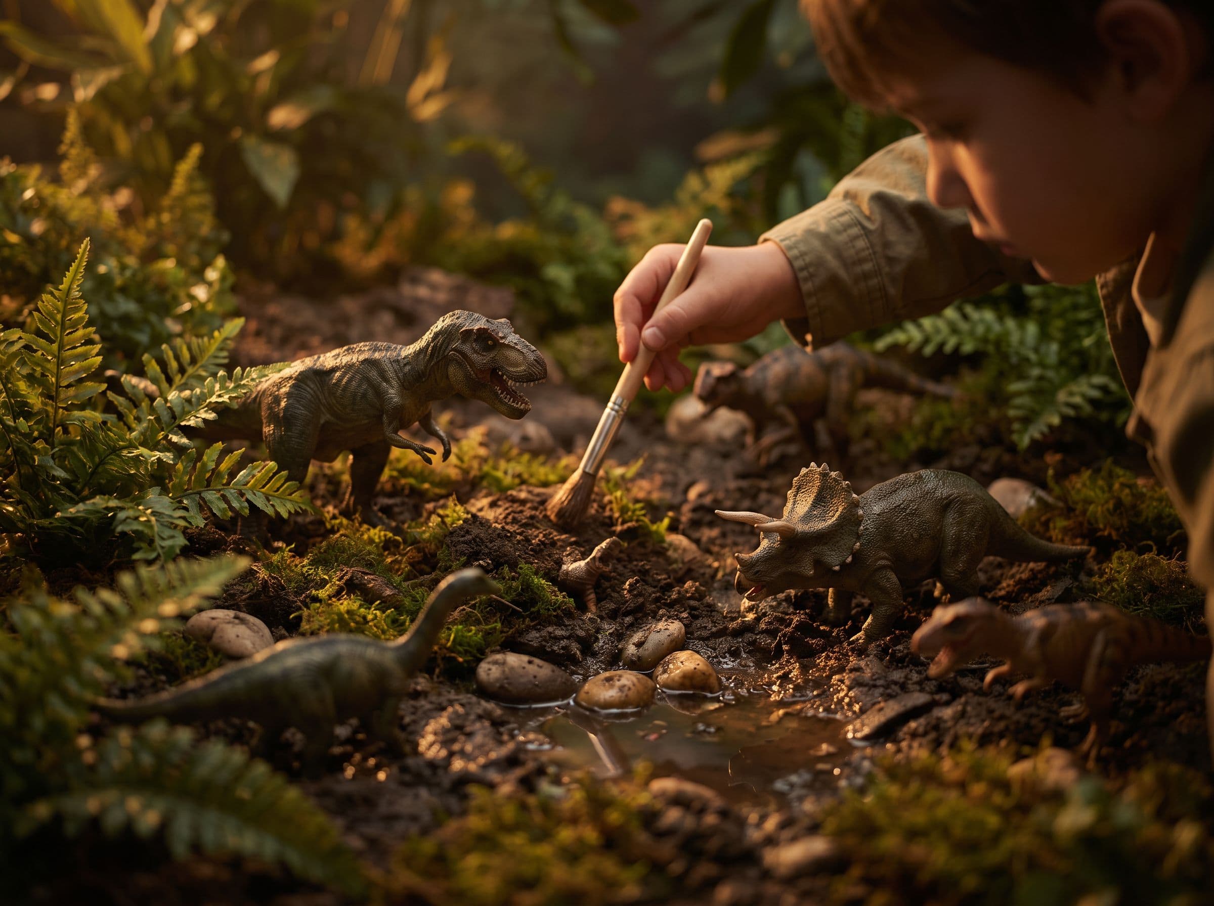 Quels types de dinosaures sont disponibles dans votre gamme de jouets
