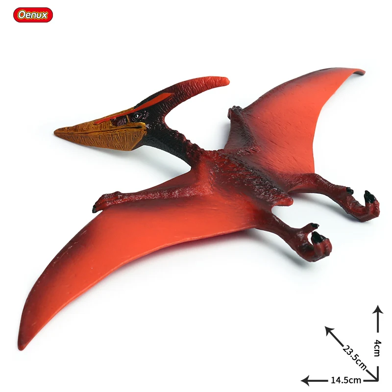 pterodáctilo de juguete rojo