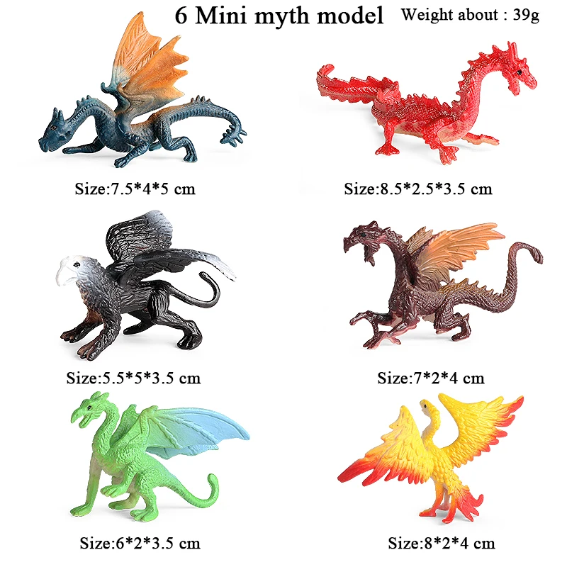 figuras de dragones coleccionables